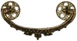 Victorian Brass Bail Pull 