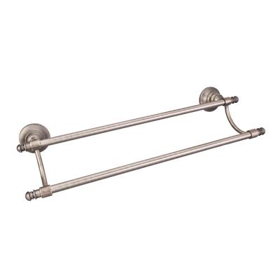 Trevi Double Towel Bar - Brushed Nickel