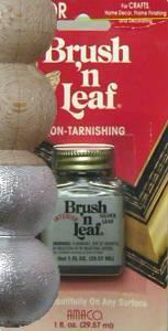 Brush 'n Leaf - Silver Leaf