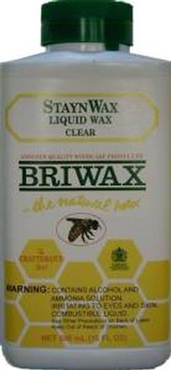 Briwax Staynwax Liquid Wax - Clear