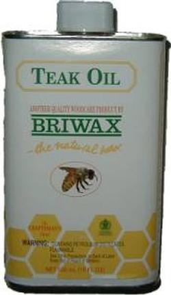 Briwax Teak Oil - 16 oz
