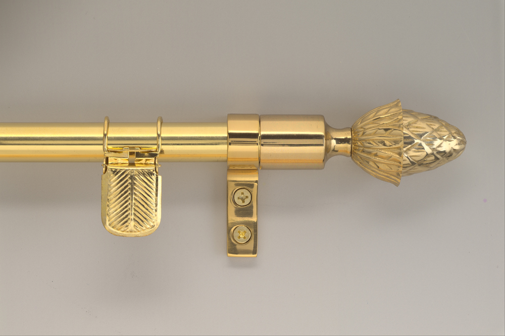 Legacy Adjustable Wall Hanger Brass