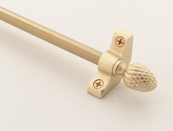 Select Pineapple Stair Rod - Brushed